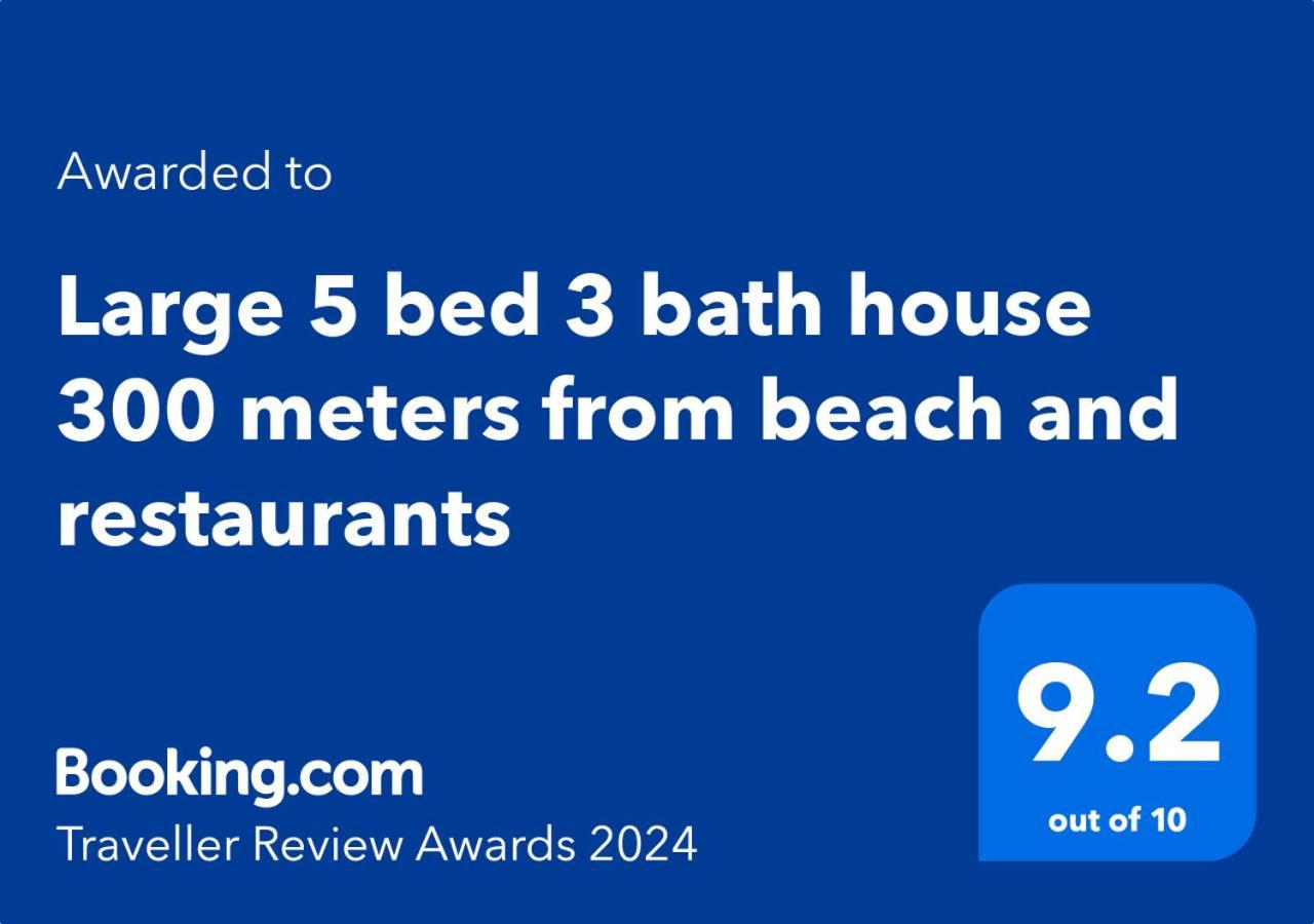 Large 5 Bed 3 Bath House 300 Meters From Beach And Restaurants 新码头 外观 照片