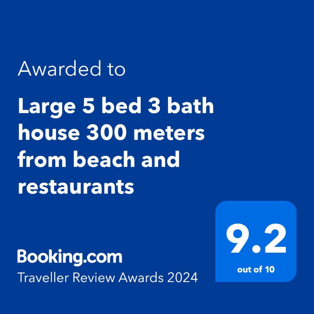 Large 5 Bed 3 Bath House 300 Meters From Beach And Restaurants 新码头 外观 照片